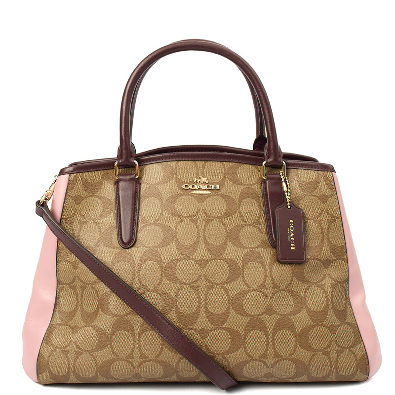 Picture of Coach Cross Body Lillie Carryall in Multi, Leather