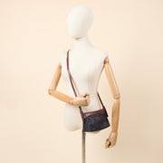 Picture of Mulberry Cross Body Vintage Shoulder Bag in Black, Scotchgrain