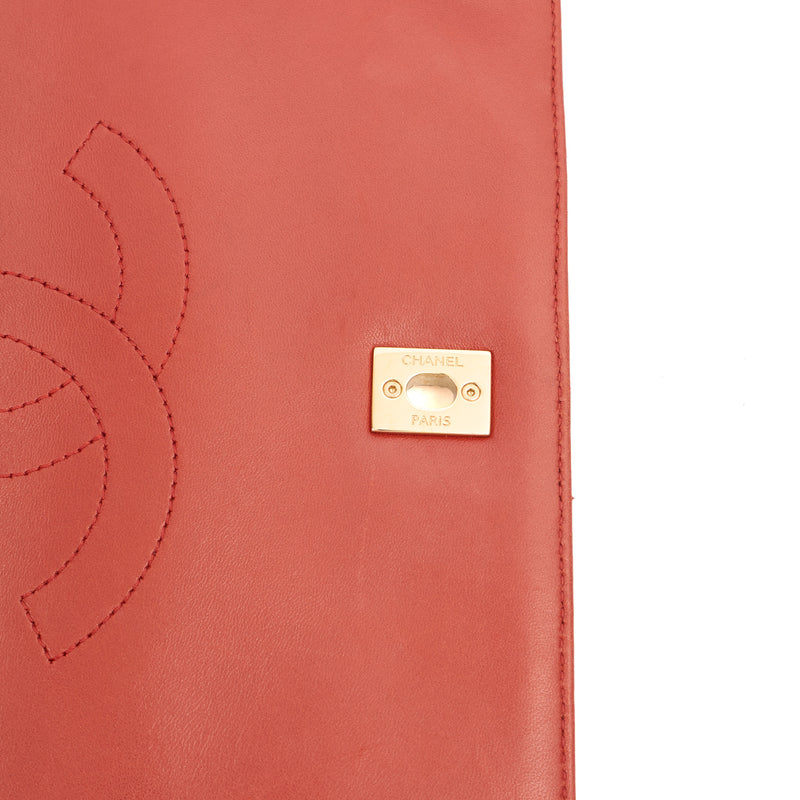 Picture of Chanel Top Handle Trendy CC in Red, Lambskin Leather