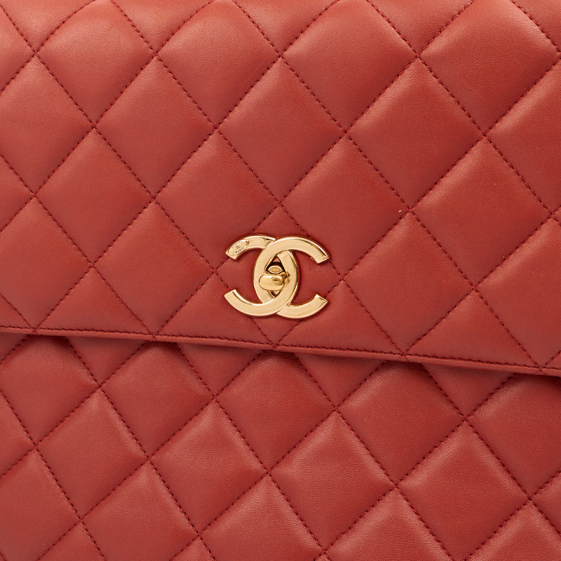 Picture of Chanel Top Handle Trendy CC in Red, Lambskin Leather