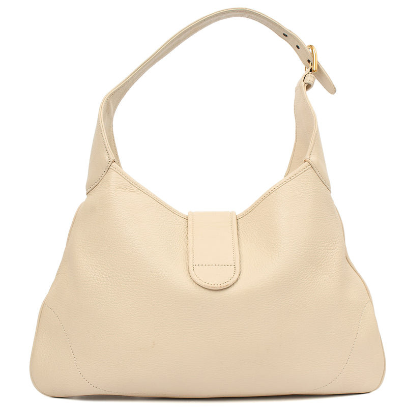 Picture of Gucci Tote Jackie in Cream, Leather