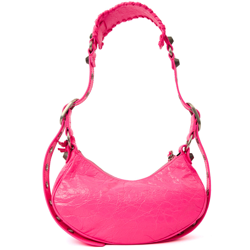 Picture of Balenciaga Cross Body Le Cagole XS in Pink, Agneau (Lambskin)