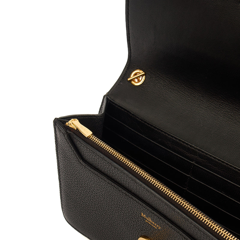 Mulberry Cross Body Darley Shoulder Bag  in Black, Leather