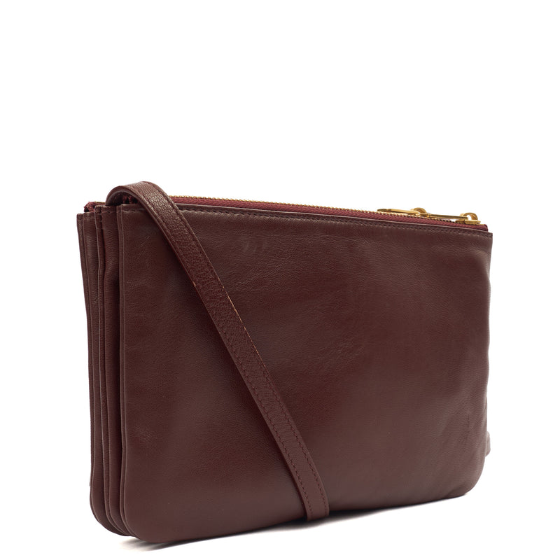 Picture of Celine Cross Body Trio in Red, Box Calfskin