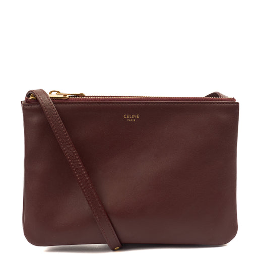 Picture of Celine Cross Body Trio in Red, Box Calfskin
