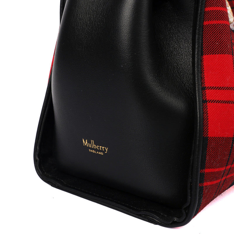 Picture of Mulberry Mini Bag Iris - Small in Red, Leather