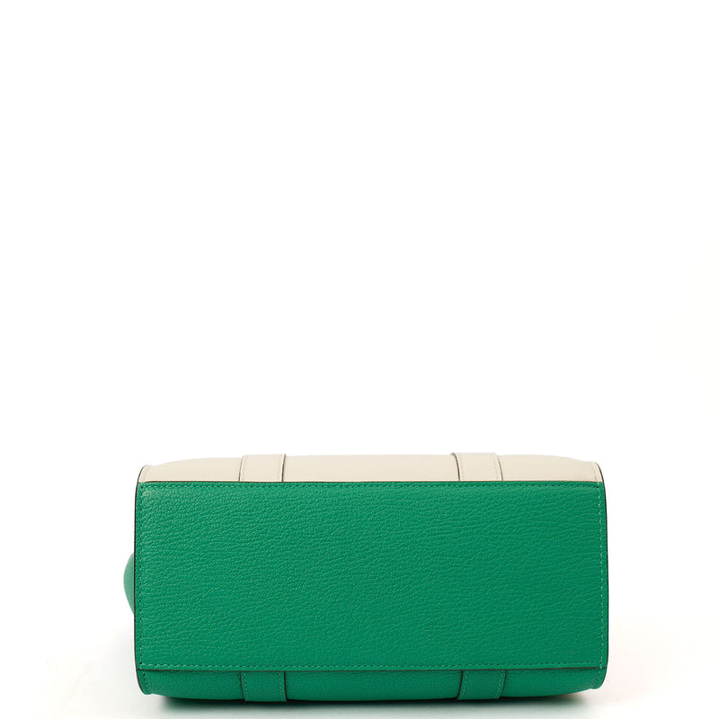 Picture of Mulberry Tote Zipped Bayswater - Small in Green, Leather