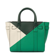 Picture of Mulberry Tote Zipped Bayswater - Small in Green, Leather