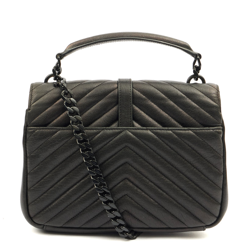 Picture of Saint Laurent Cross Body College - Medium in Black, Leather
