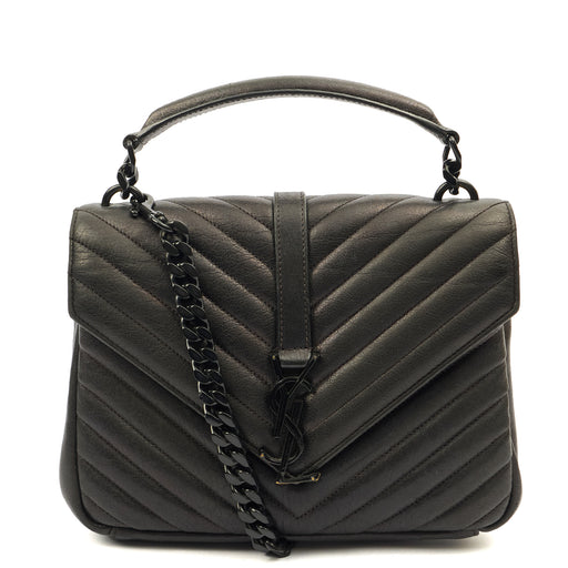 Picture of Saint Laurent Cross Body College - Medium in Black, Leather