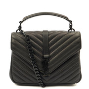 Picture of Saint Laurent Cross Body College - Medium in Black, Leather