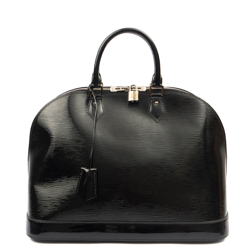 Picture of Louis Vuitton Tote Alma GM in Black, Epi Leather
