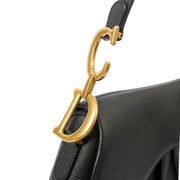 Picture of Christian Dior Shoulder Bag Saddle Bag in Black, Calfskin