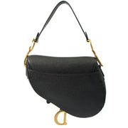 Picture of Christian Dior Shoulder Bag Saddle Bag in Black, Calfskin