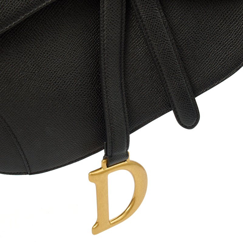 Picture of Christian Dior Shoulder Bag Saddle Bag in Black, Calfskin