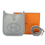 Picture of Hermes Cross Body Evelyne 16 (TPM) in Gris Pantin, Clemence Leather
