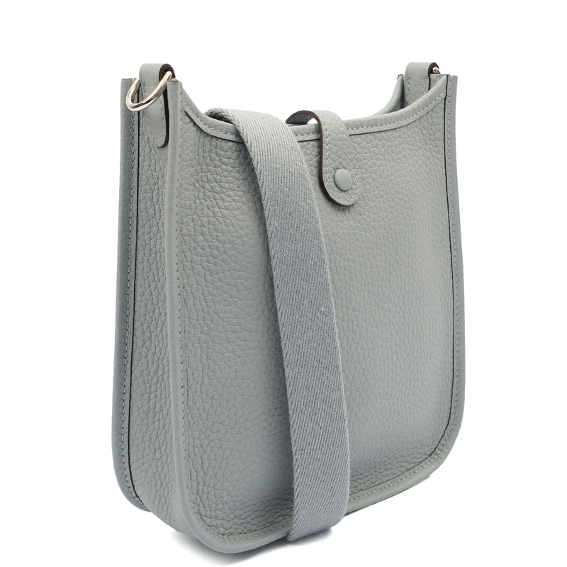 Picture of Hermes Cross Body Evelyne 16 (TPM) in Gris Pantin, Clemence Leather