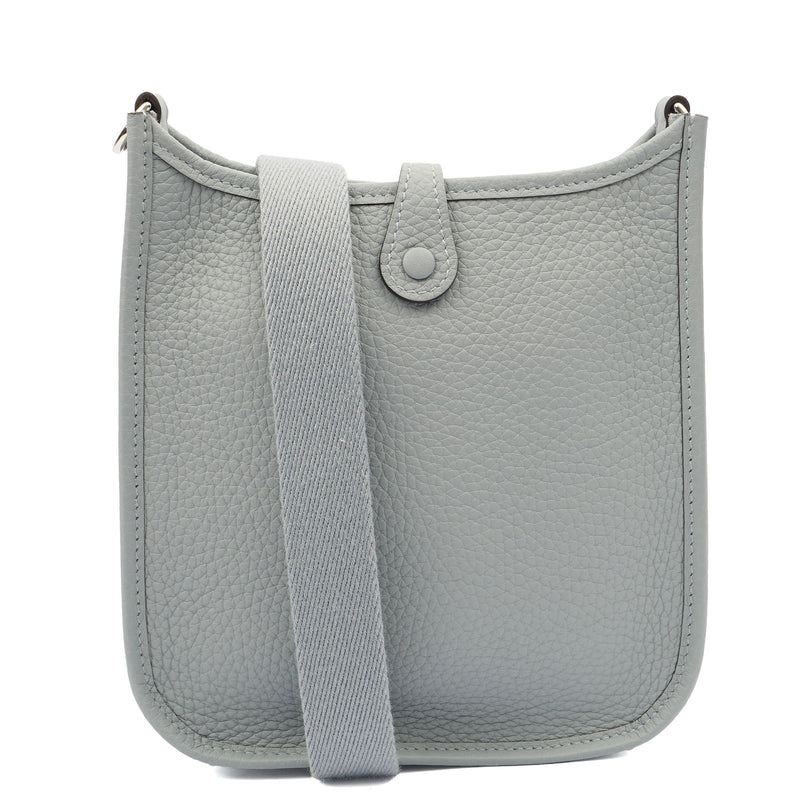Picture of Hermes Cross Body Evelyne 16 (TPM) in Gris Pantin, Clemence Leather