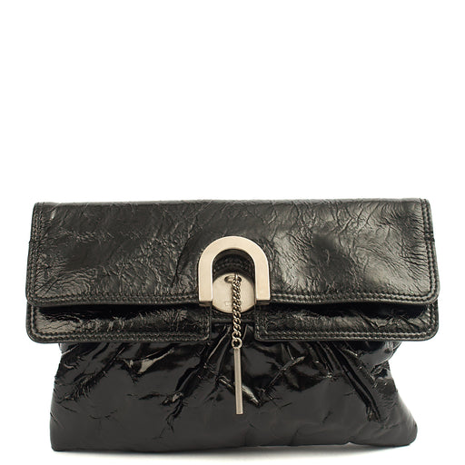 Picture of Chloe Clutch C Clutch in Black, Patent Leather