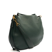 Picture of Mulberry Top Handle Iris Hobo in Mulberry Green, Calfskin Leather