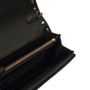Picture of Valentino Cross Body Rockstud Crossbody Bag - Small in Black, Calfskin