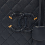 Picture of Chanel Shoulder Bag CC Filigree Vanity Case in Blue, Leather