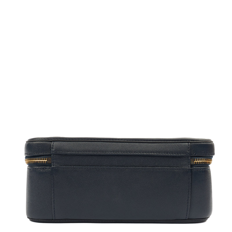 Picture of Chanel Shoulder Bag CC Filigree Vanity Case in Blue, Leather