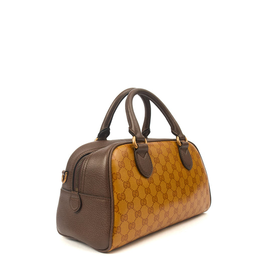 Picture of Gucci Tote Bowler Bag in Brown, Leather