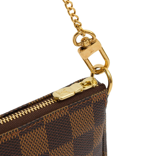Picture of Louis Vuitton Mini Bag Pochette - Mini in Damier Ebene, Canvas