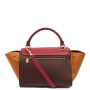 Picture of Celine Top Handle Trapeze - Medium in Red, Leather