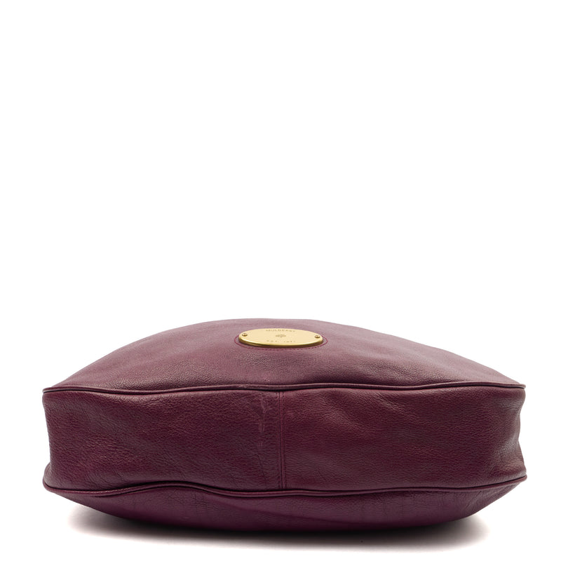 Picture of Mulberry Tote Mitzy Tote in Purple, Calfskin Leather