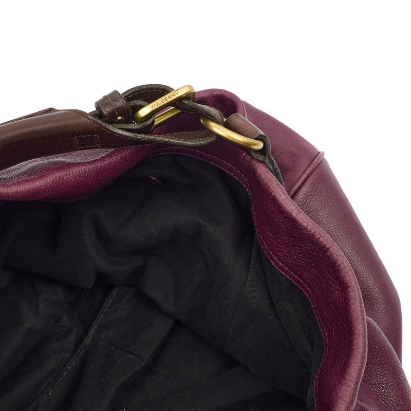 Picture of Mulberry Tote Mitzy Tote in Purple, Calfskin Leather