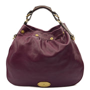 Picture of Mulberry Tote Mitzy Tote in Purple, Calfskin Leather
