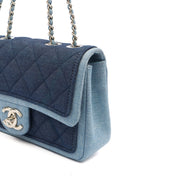 Picture of Chanel Cross Body Flap Bag in Navy, Canvas