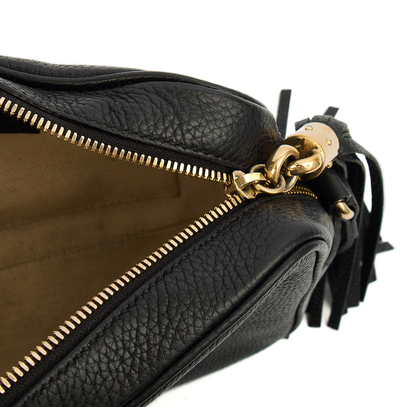 Picture of Gucci Cross Body Soho  Disco Bag - Small in Black, Leather