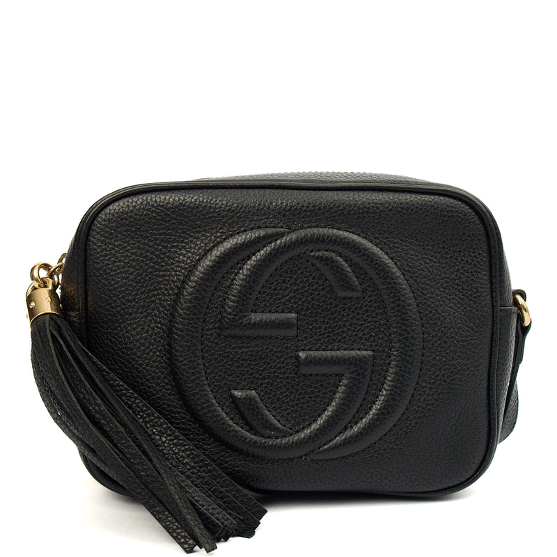 Picture of Gucci Cross Body Soho  Disco Bag - Small in Black, Leather