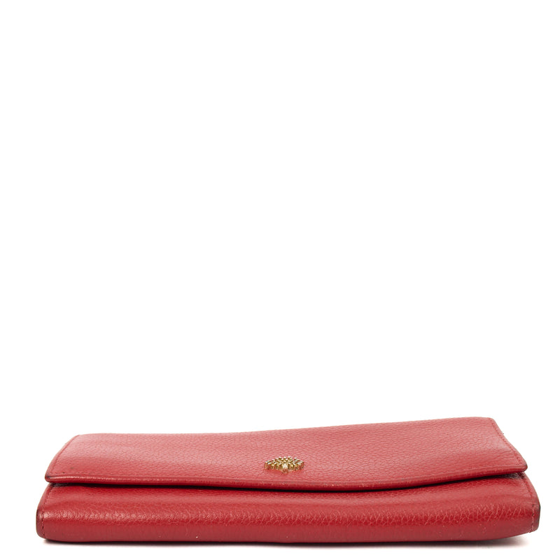 Picture of Mulberry Purse Wallet in Red, Calfskin Leather