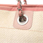Picture of Chanel Tote Deauville Tote - Small in Pink, Fabric