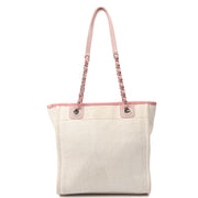 Picture of Chanel Tote Deauville Tote - Small in Pink, Fabric