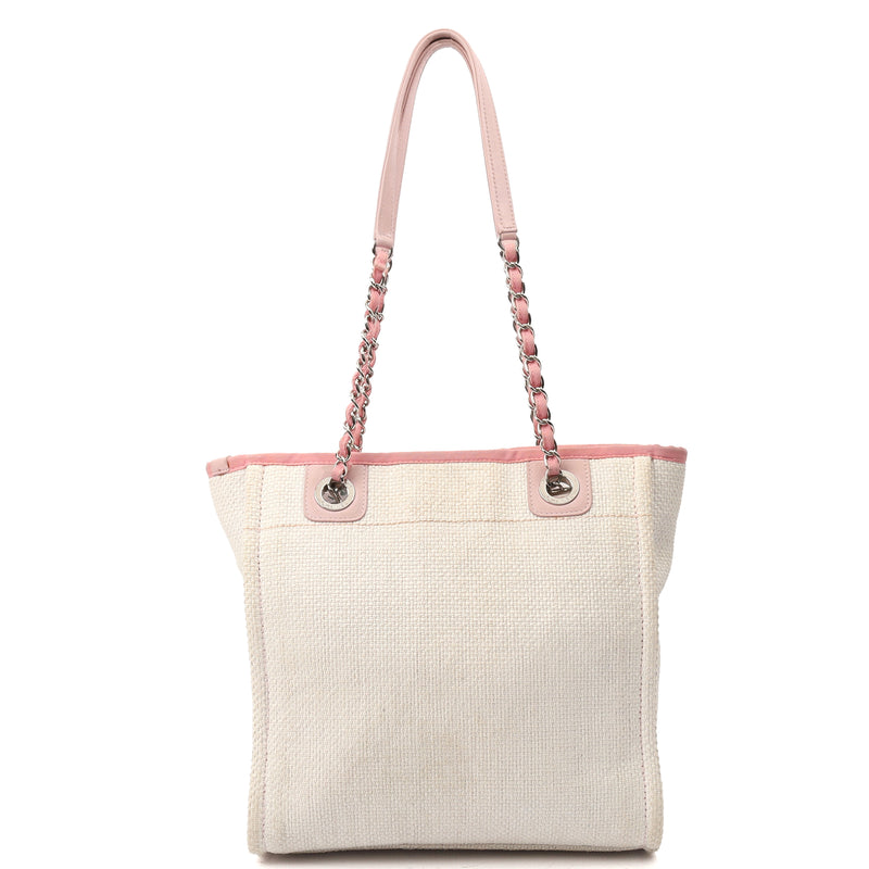 Picture of Chanel Tote Deauville Tote - Small in Pink, Fabric