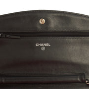 Picture of Chanel Cross Body Wallet on Chain in Black, Patent Leather