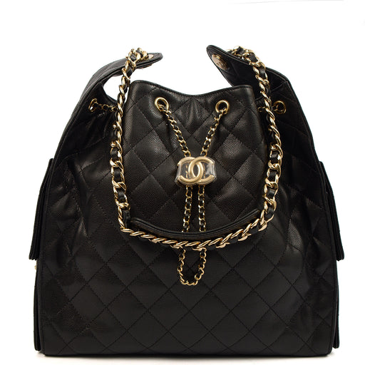 Picture of Chanel Tote Chanel 25 in Black, Caviar Leather