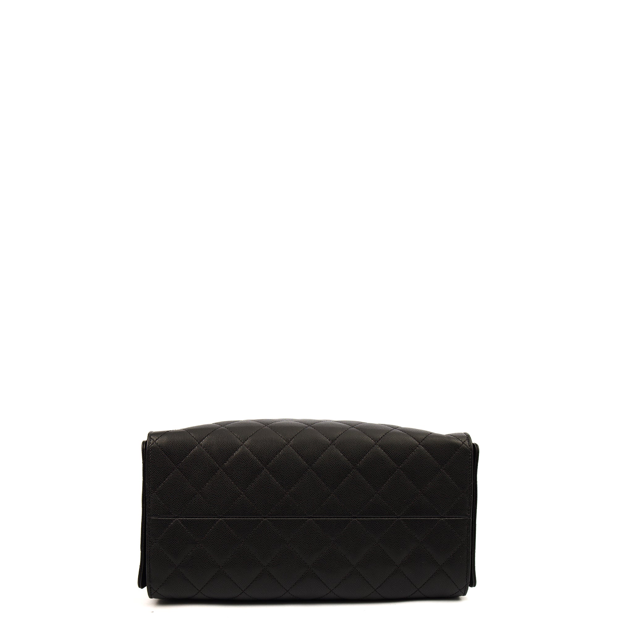 Chanel 25 - Medium in Black, Caviar Leather | The Handbag Clinic