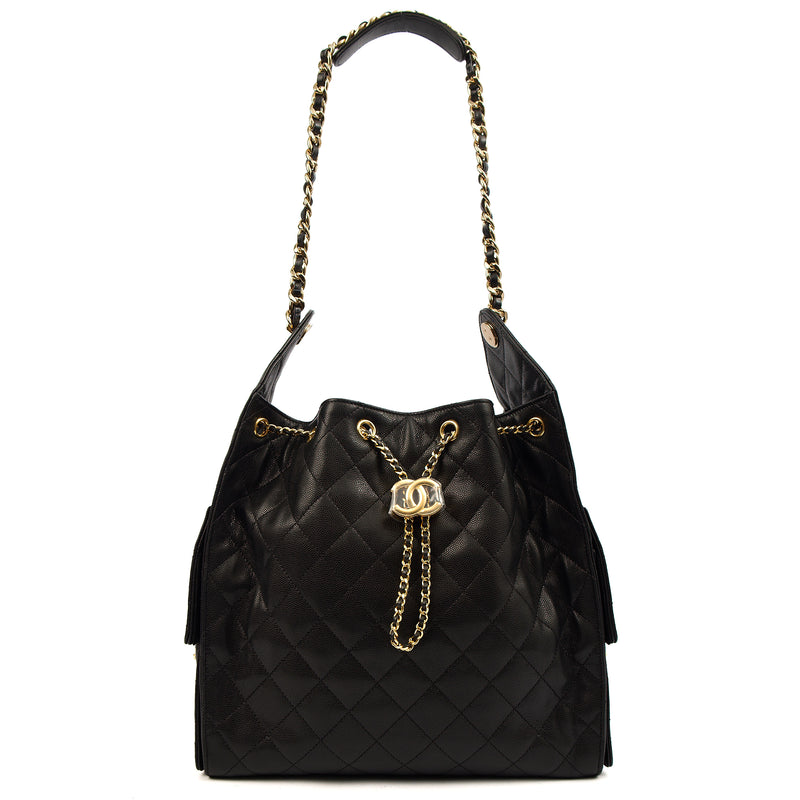 Picture of Chanel Tote Chanel 25 in Black, Caviar Leather