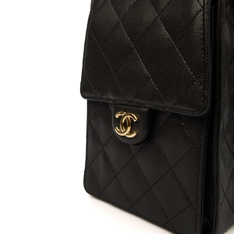 Picture of Chanel Tote Chanel 25 in Black, Caviar Leather