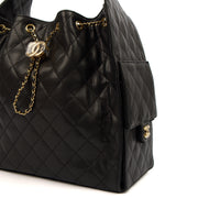 Picture of Chanel Tote Chanel 25 in Black, Caviar Leather