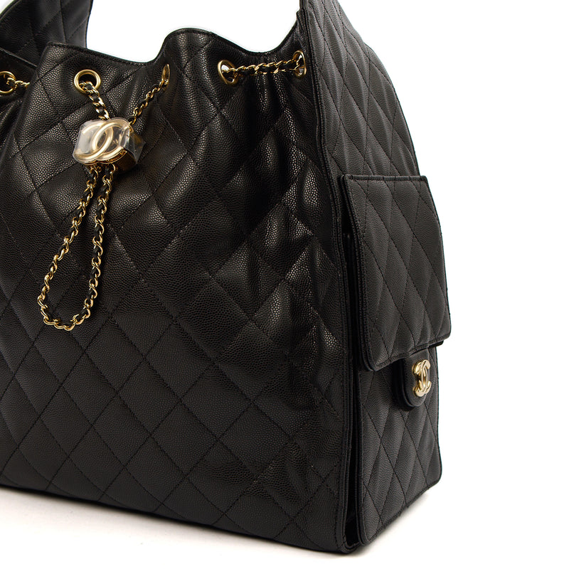 Picture of Chanel Tote Chanel 25 in Black, Caviar Leather