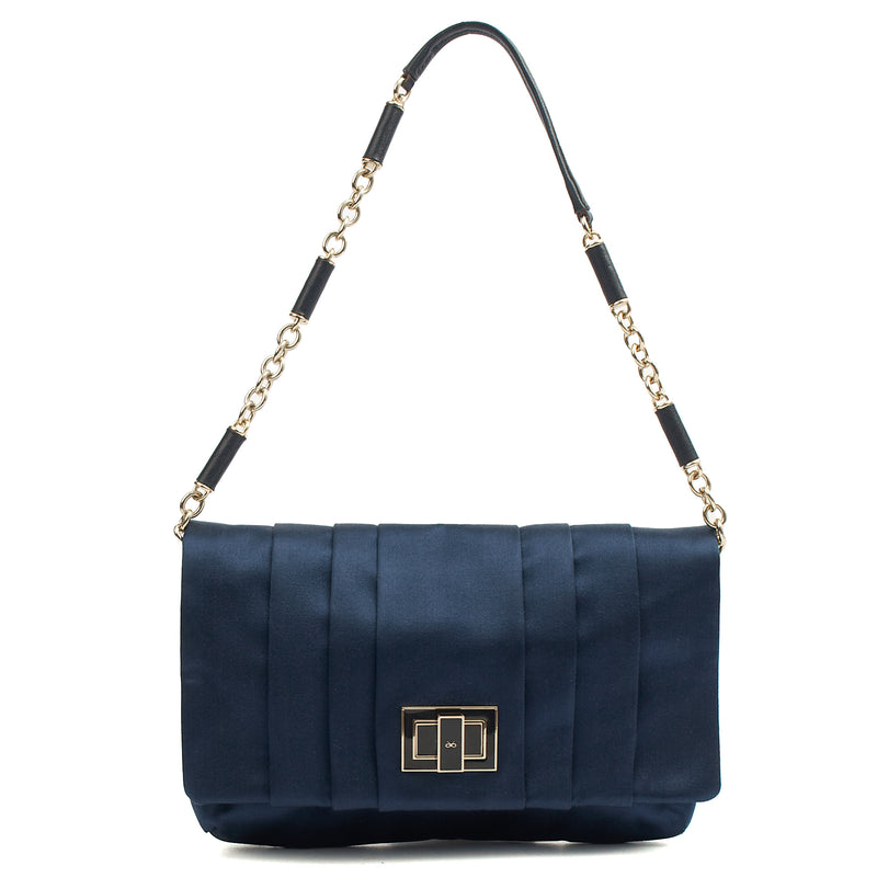 Picture of Anya Hindmarch Shoulder Bag Shoulder Bag in Navy, Fabric