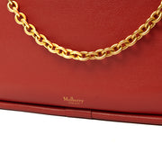 Picture of Mulberry Tote Leighton - Small in Red, Calfskin Leather