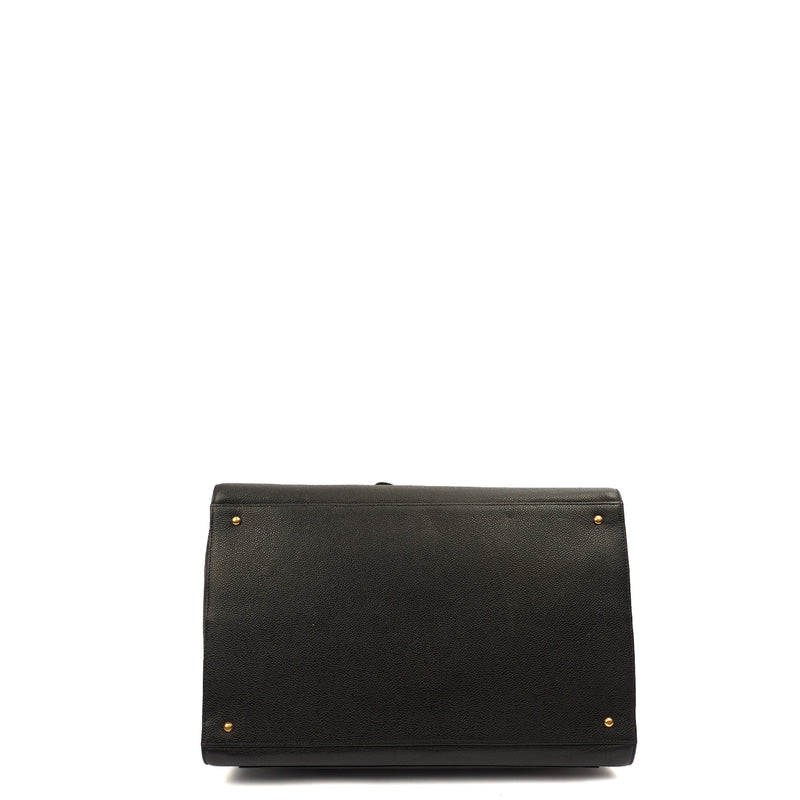 Picture of Chanel Tote Vintage Tote in Black, Caviar Leather